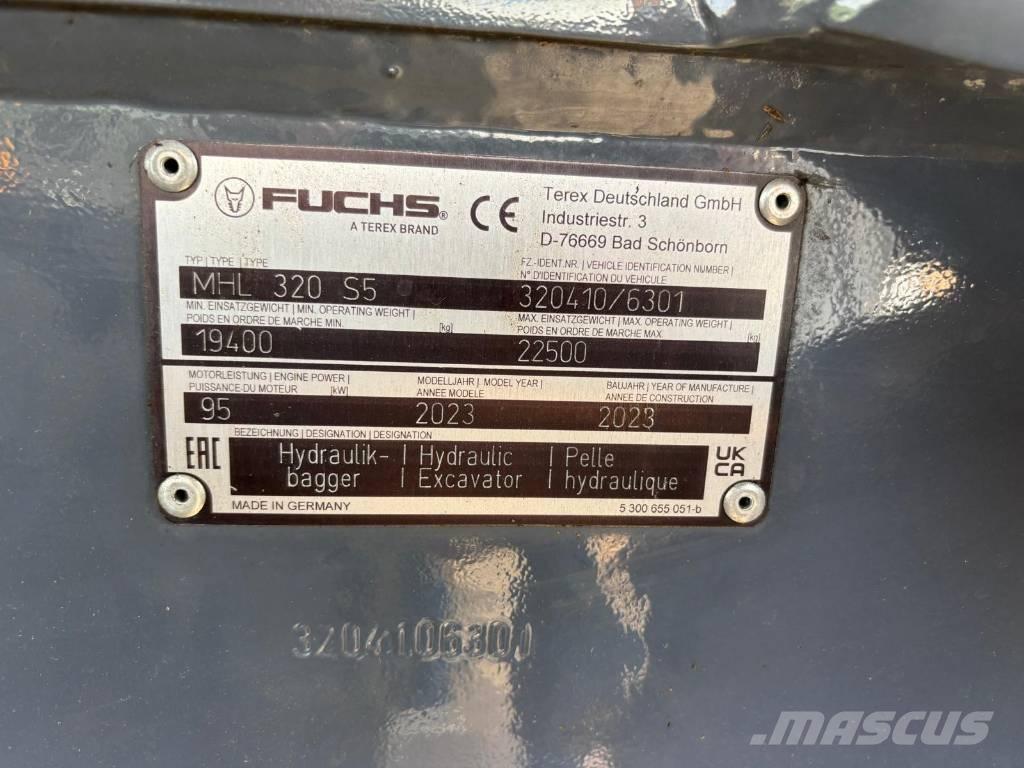 Fuchs MHL320MOD+ Materjalikäitlusmasinad