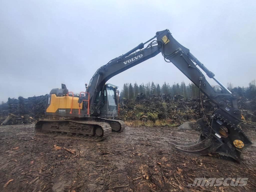 Volvo EC 140 EL Roomikekskavaatorid