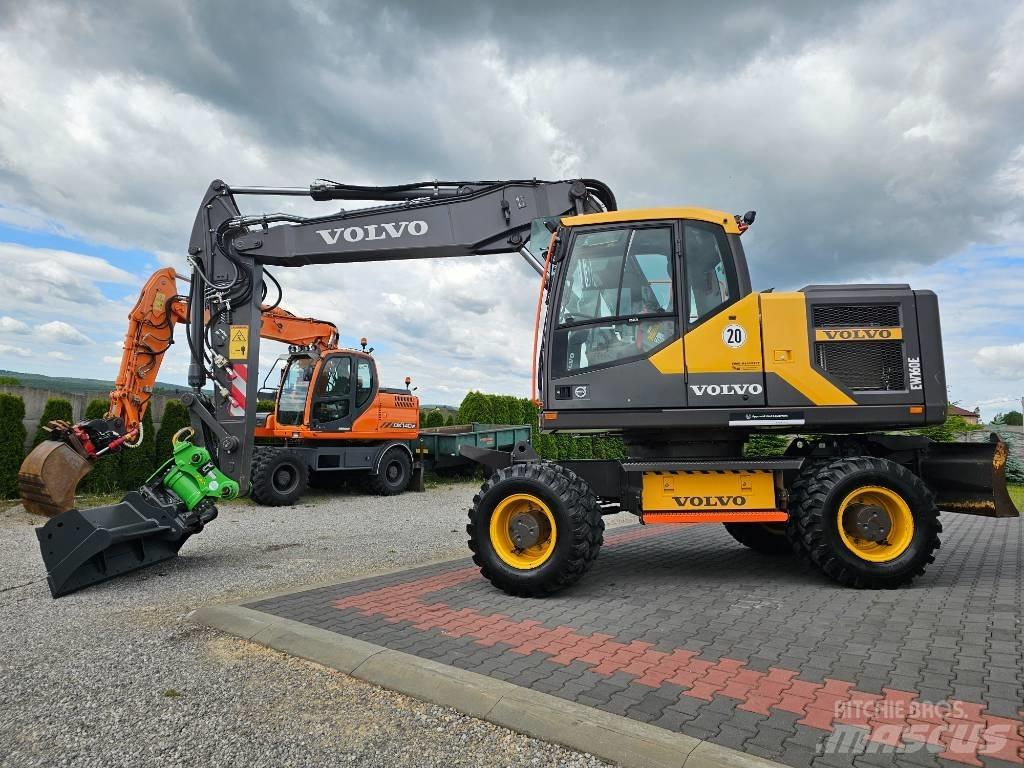 Volvo EW 160 E Ratasekskavaatorid