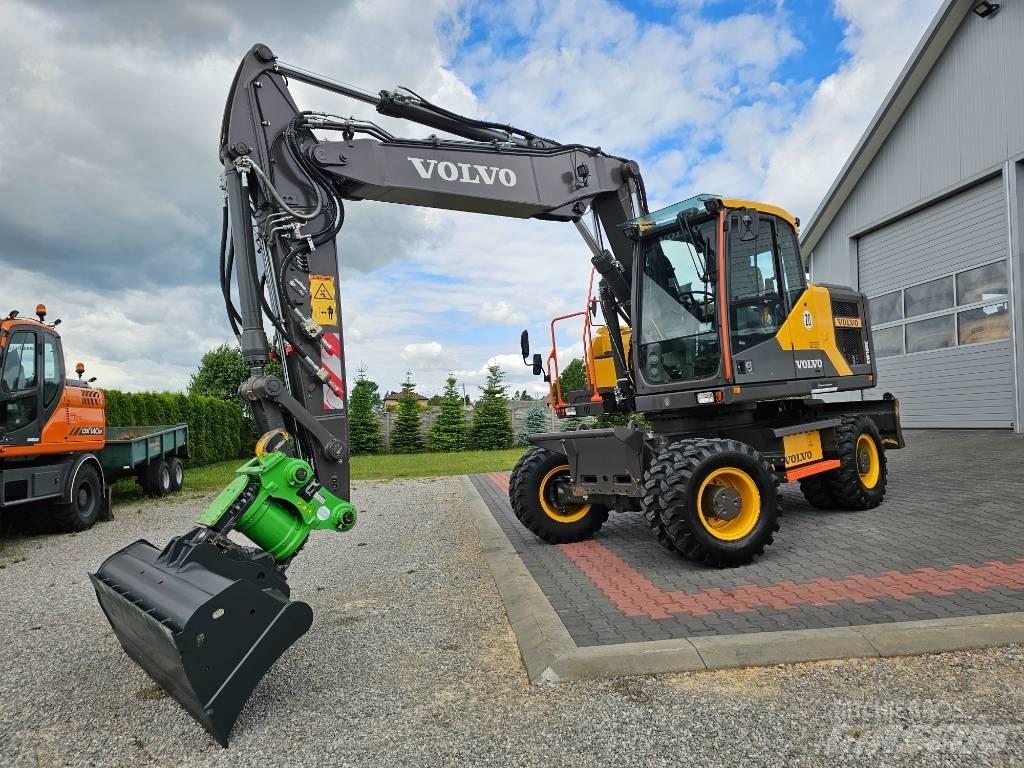 Volvo EW 160 E Ratasekskavaatorid