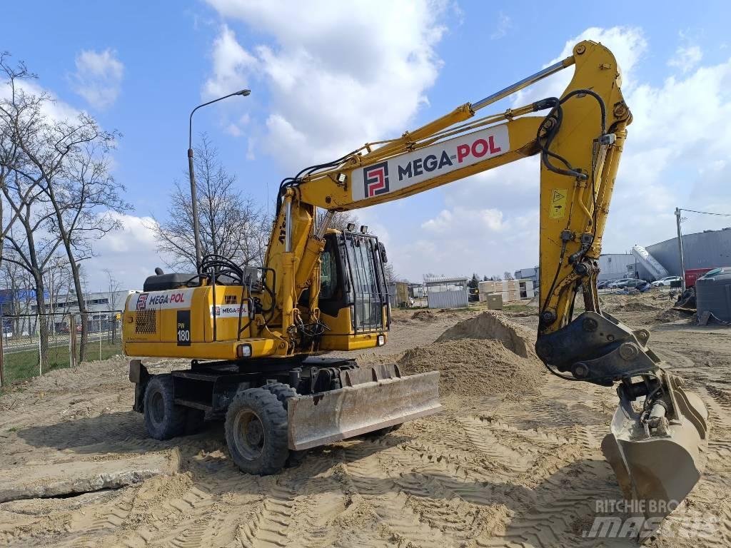 Komatsu PW180-7E0 Ratasekskavaatorid