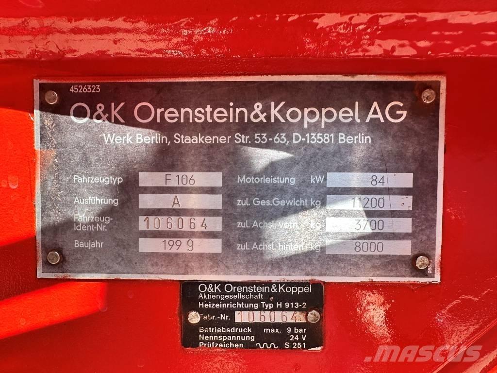 O&K F 106 A Greiderid