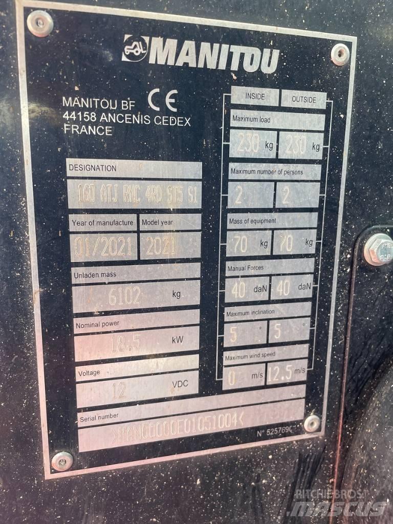 Manitou 160 ATJ Iseliikuvad poomtõstukid
