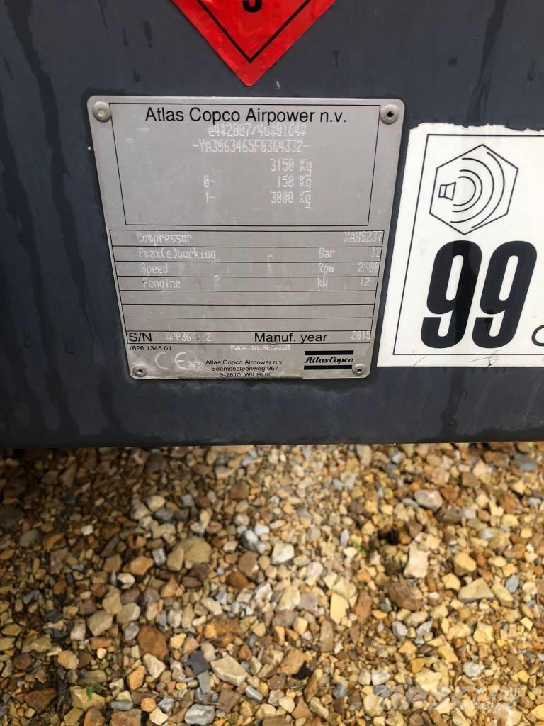 Atlas Copco XAHS237 Kompressorid