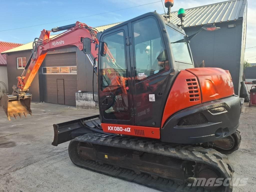 Kubota Kx 0-80-4 Väikeekskavaatorid 7t-12t