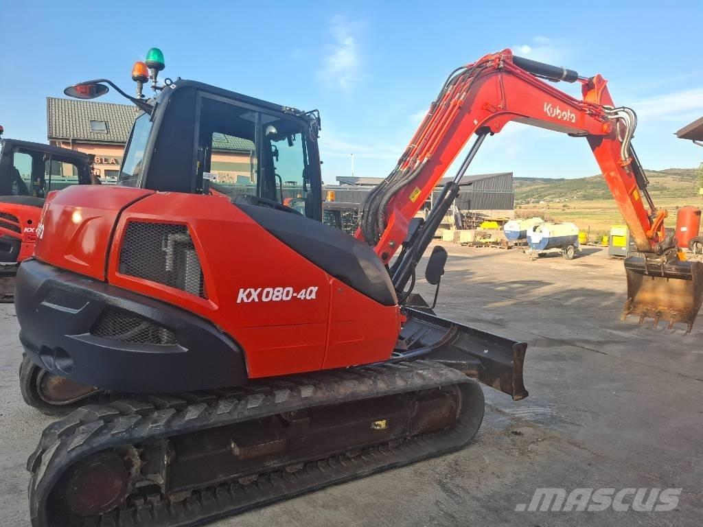 Kubota Kx 0-80-4 Väikeekskavaatorid 7t-12t
