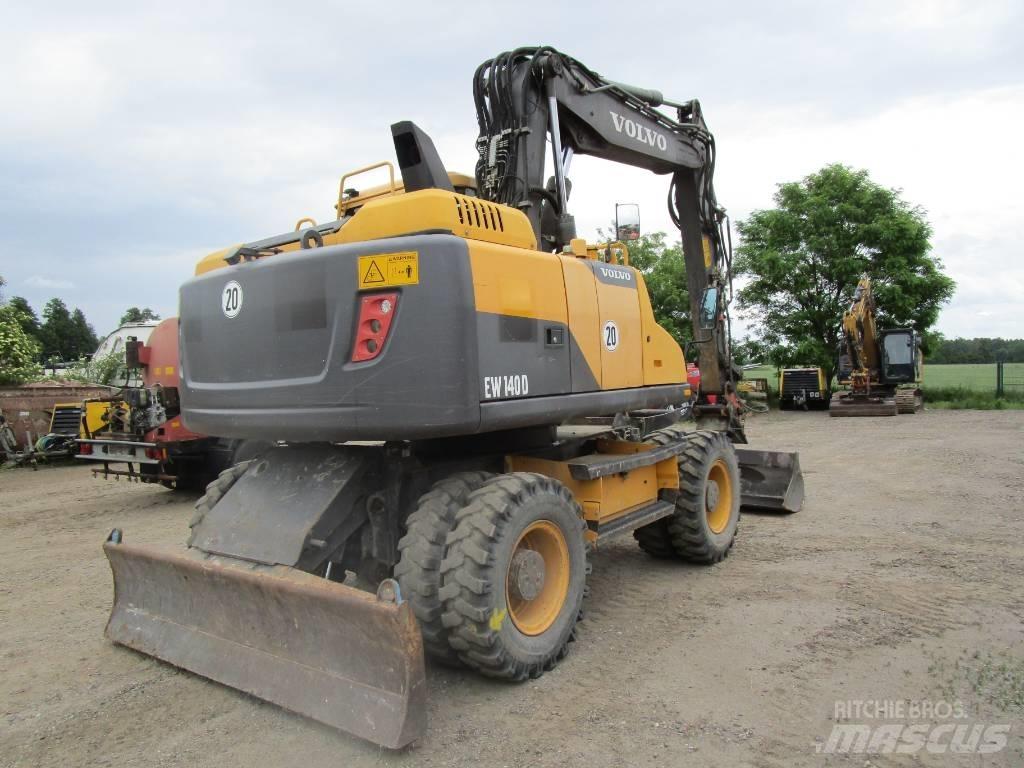 Volvo EW 140 D Ratasekskavaatorid