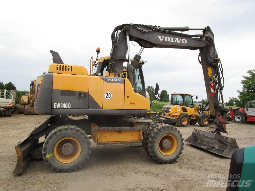 Volvo EW 140 D Ratasekskavaatorid