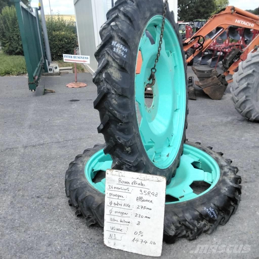 Alliance 9.5R48 Rehvid, rattad ja veljed