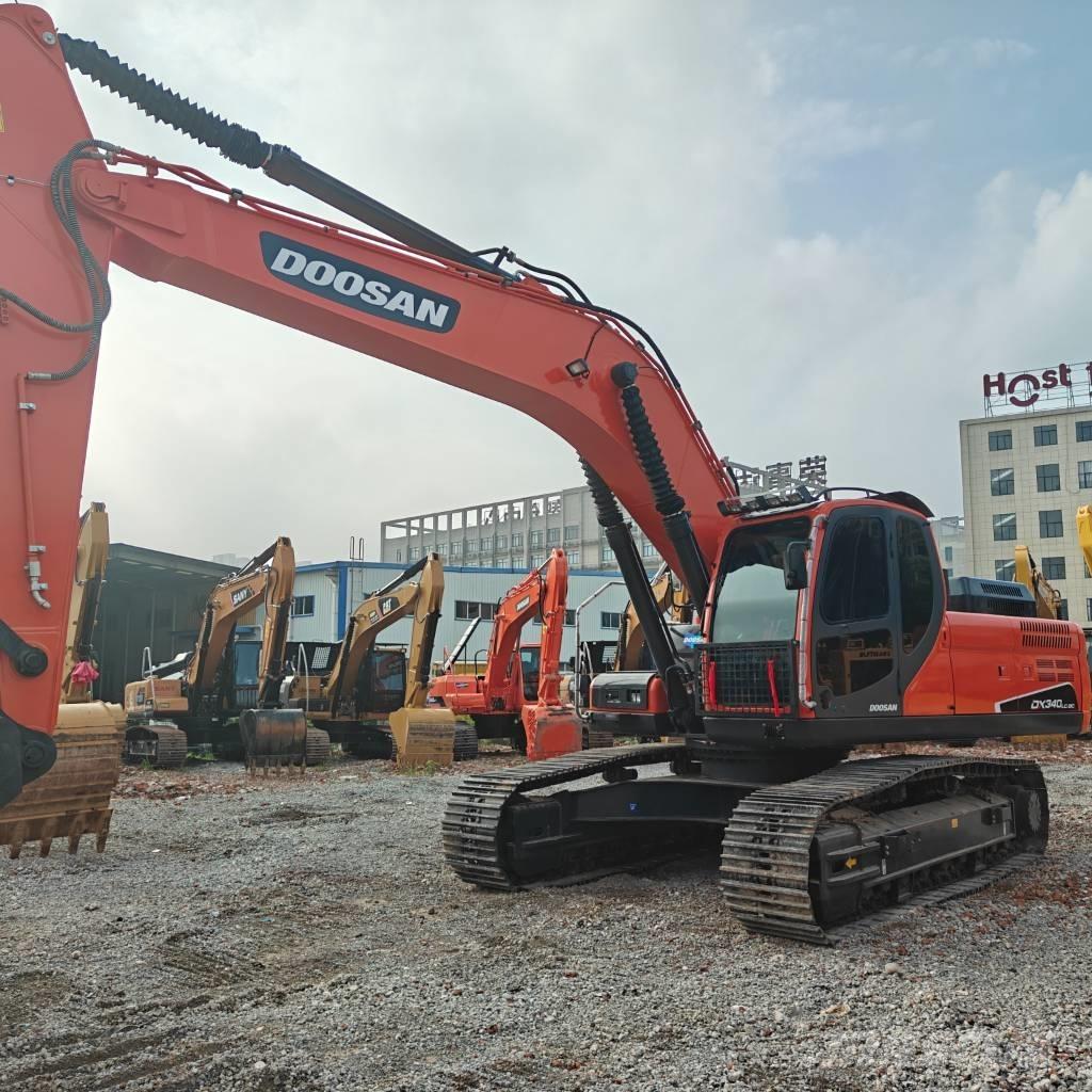 Doosan DX 340 LC-9C Roomikekskavaatorid