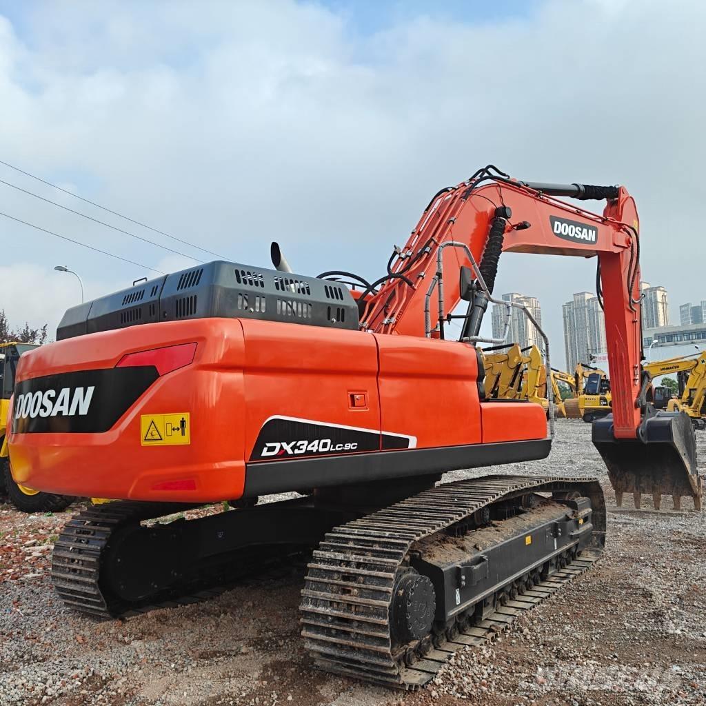 Doosan DX 340 LC-9C Roomikekskavaatorid