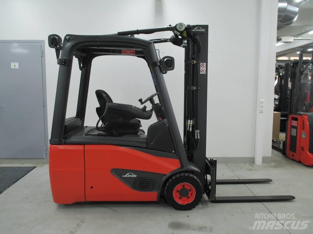 Linde E 16 Elektritõstukid