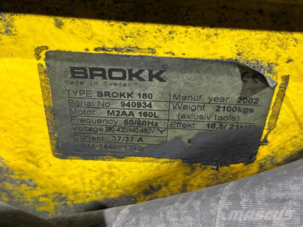 Brokk 180 Lammutusekskavaatorid