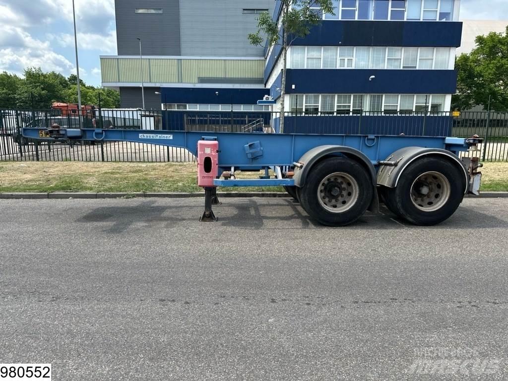 Asca Chassis 20 FT Konteinerveo poolhaagised