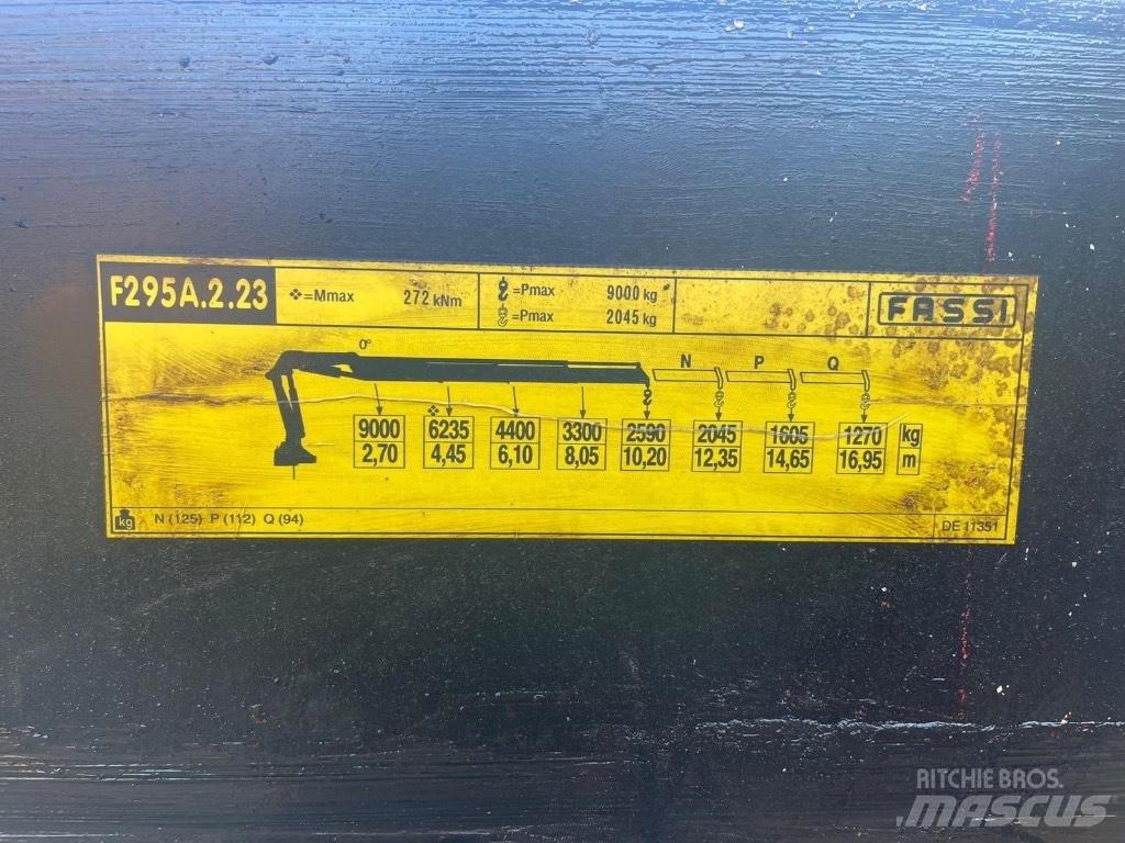 MAN TGS 35.360 8x4 Kraanaga veokid