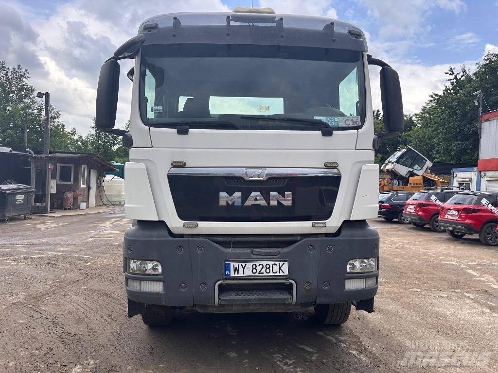 MAN TGS 35.360 8x4 Kraanaga veokid