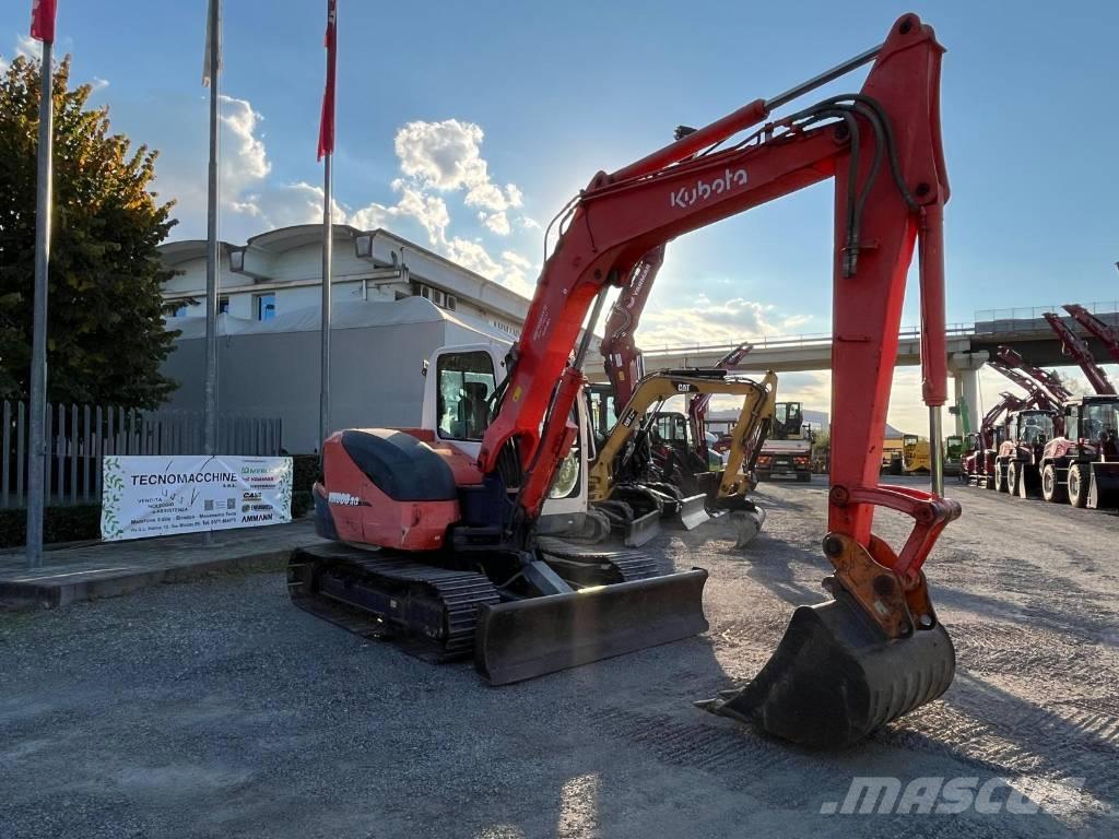 Kubota KX 080-3 A Väikeekskavaatorid 7t-12t