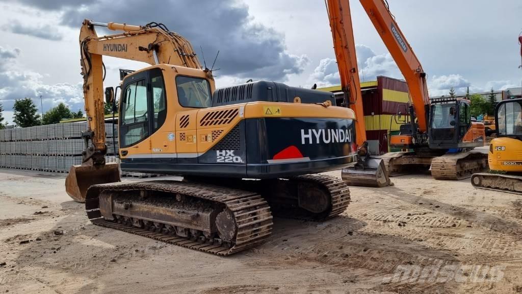 Hyundai 220 LC Roomikekskavaatorid