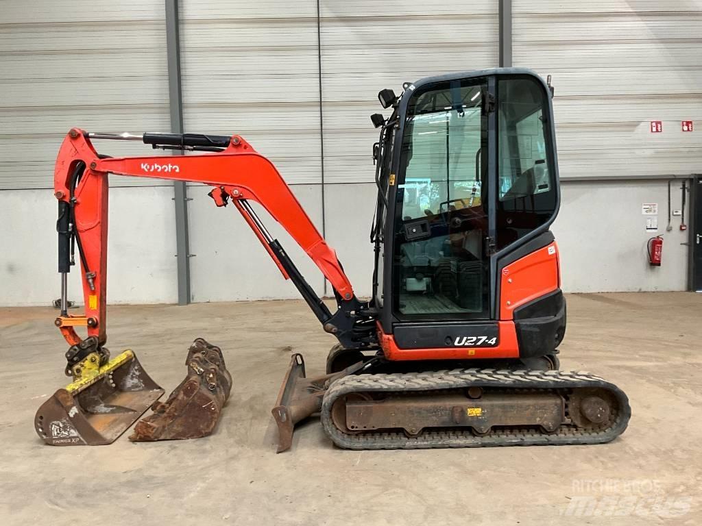 Kubota U 27-4 Miniekskavaatorid < 7 t