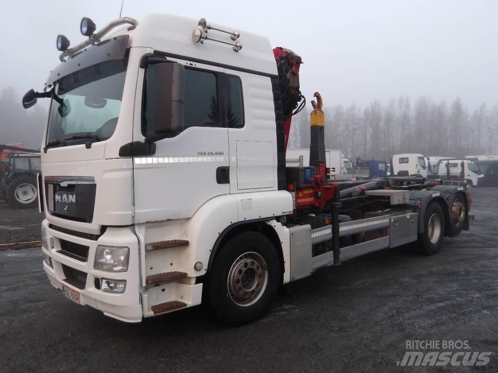 MAN TGS 26.480 6x2 Konksliftveokid