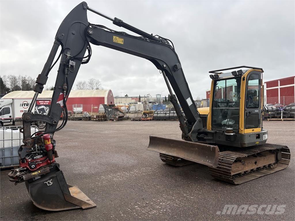 Volvo ECR 88 plus Roomikekskavaatorid