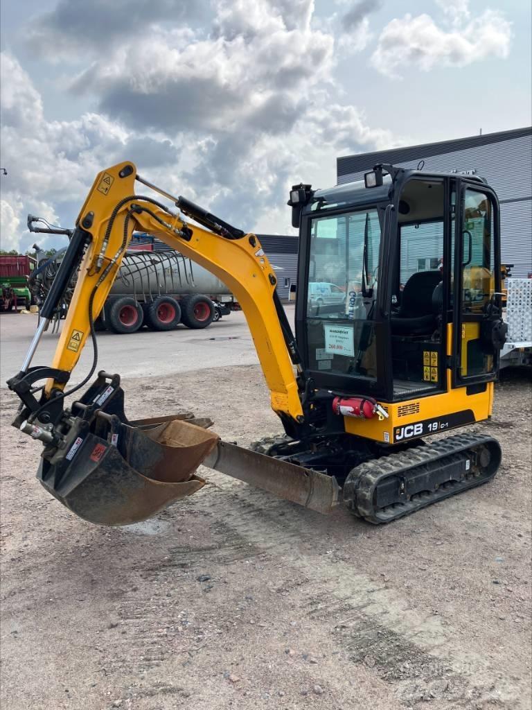 JCB 19 C-1 Miniekskavaatorid < 7 t