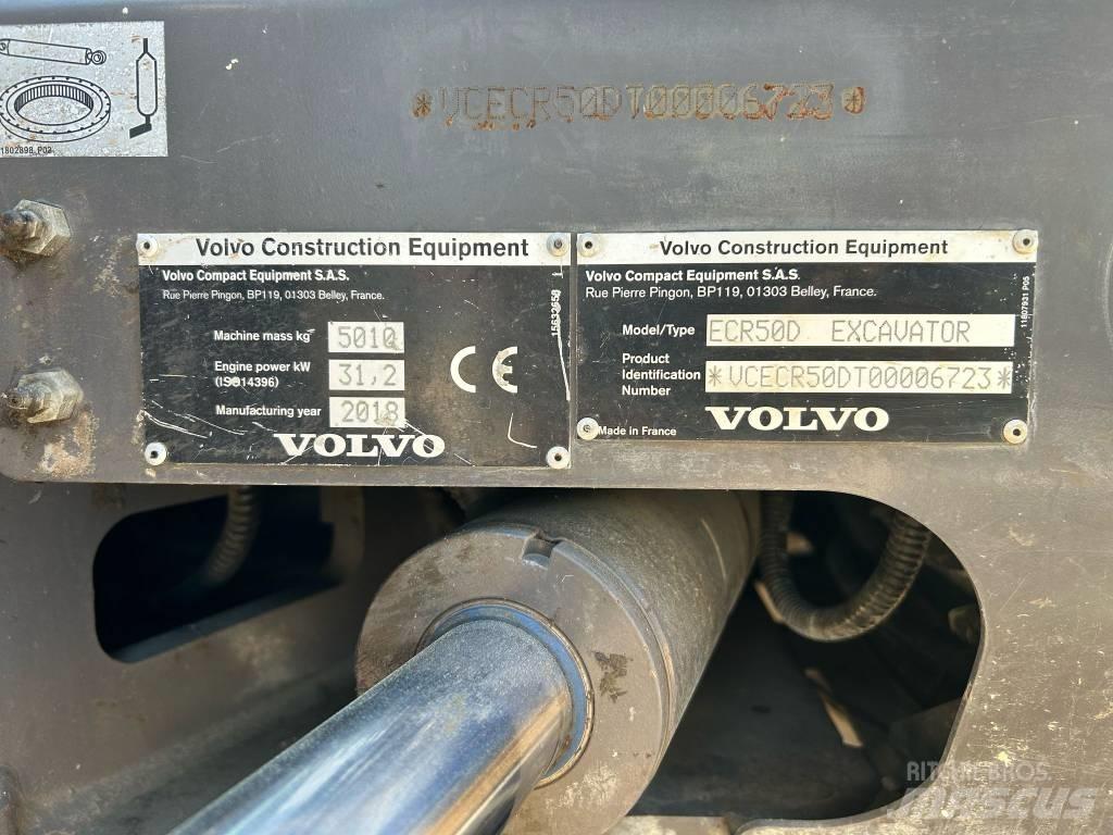 Volvo ECR 50 D Miniekskavaatorid < 7 t