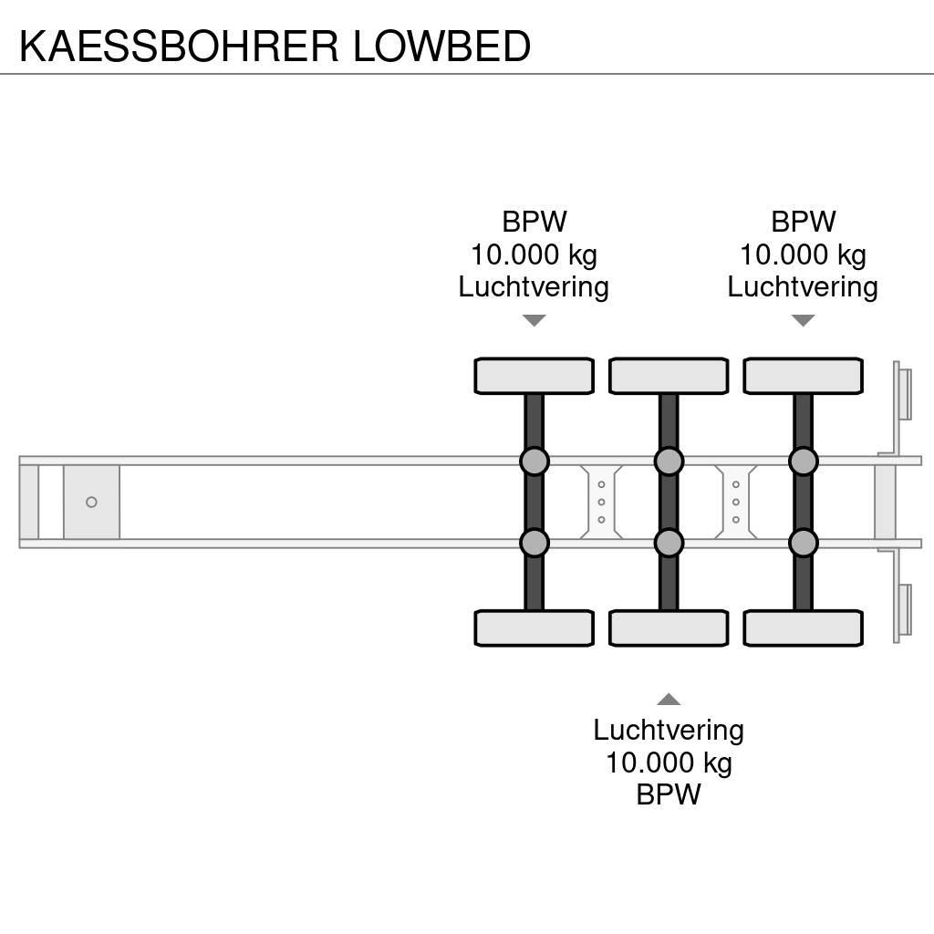 Kässbohrer LOWBED Raskeveo poolhaagised