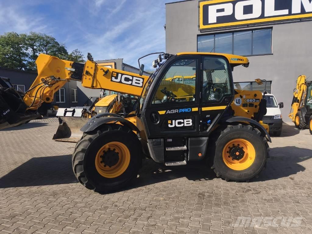 JCB 560-80 AGRI PRO Teleskooplaadurid