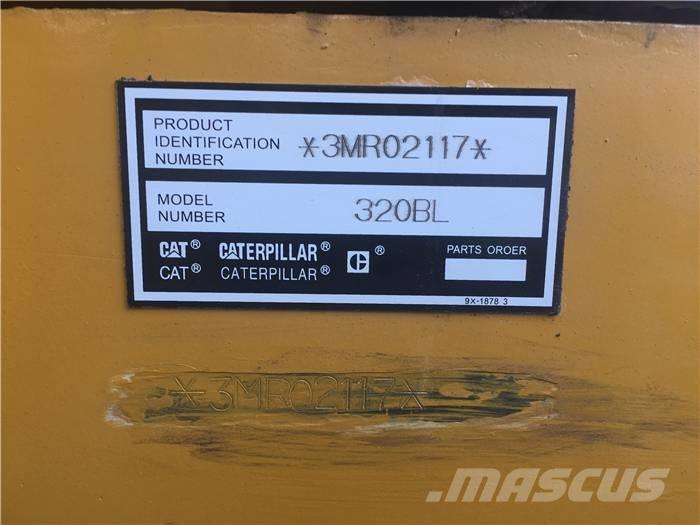 CAT 320 B Roomikekskavaatorid