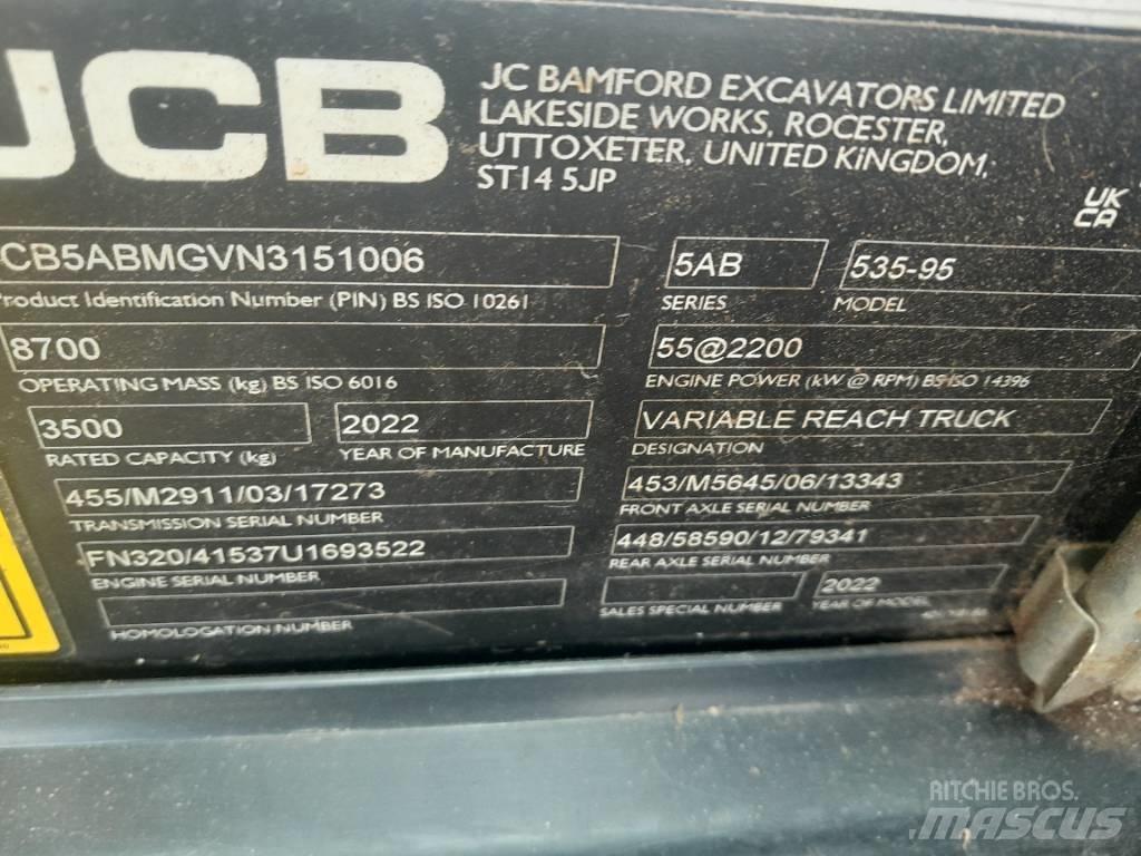 JCB 535-95 Teleskooplaadurid