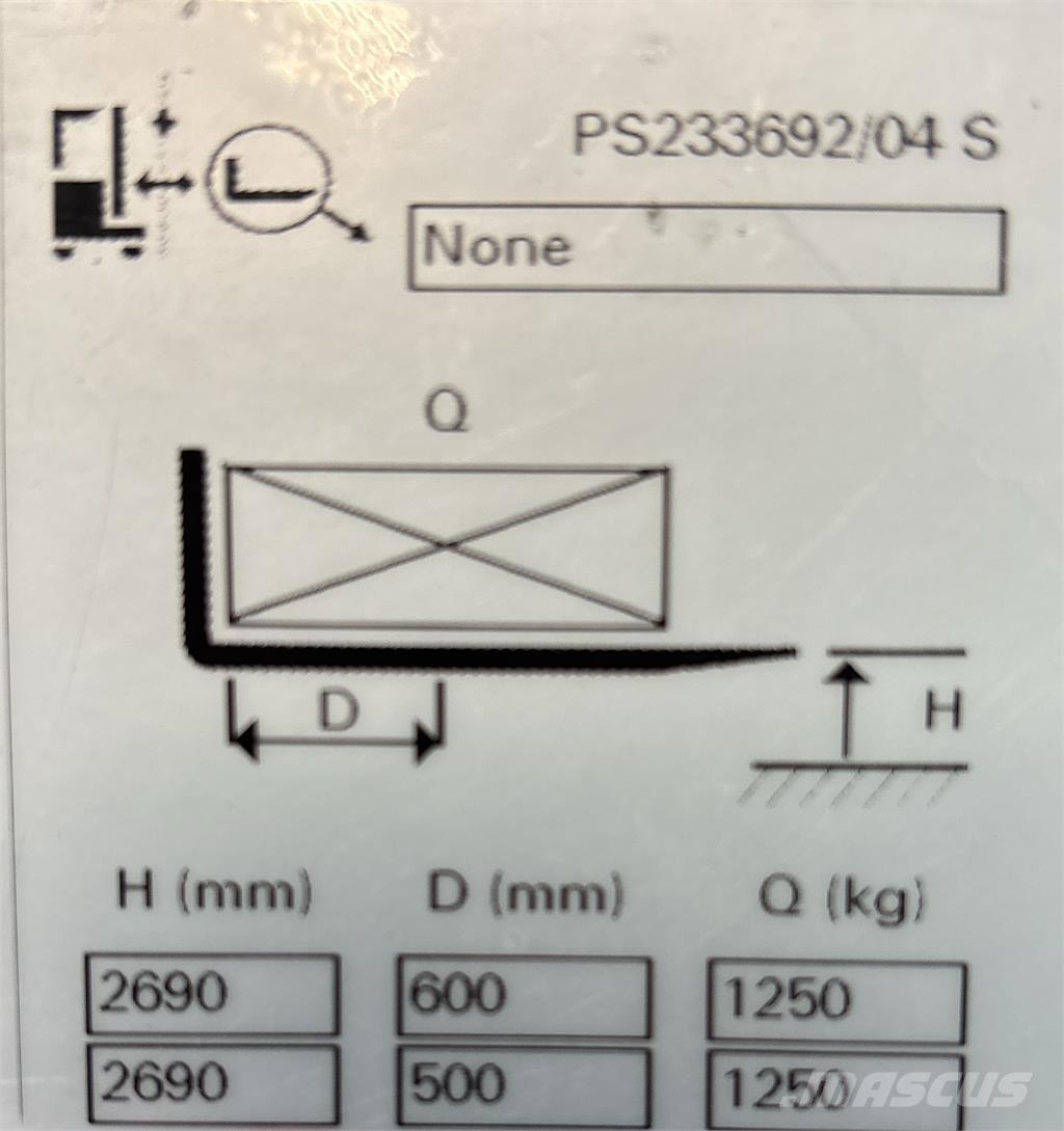 Atlet PS125 Järelkäidavad virnastajad