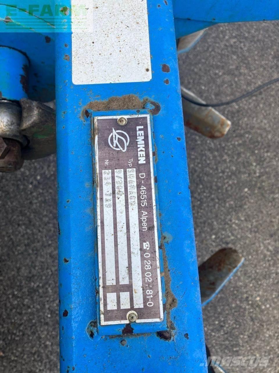 Lemken Smaragd 9 Kultivaatorid