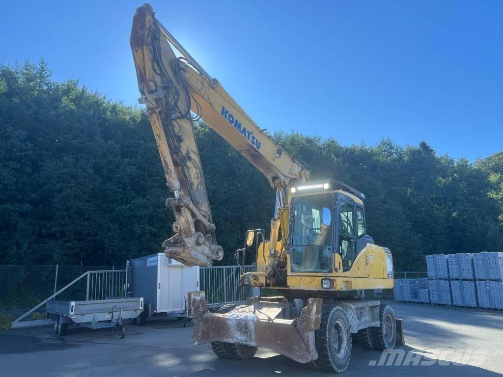 Komatsu PW 200-7 Ratasekskavaatorid
