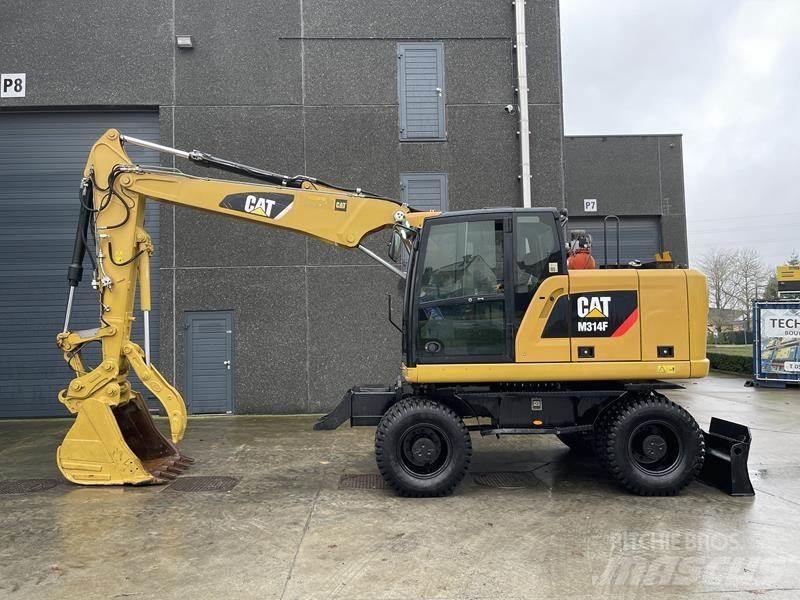 CAT M 314 F Ratasekskavaatorid