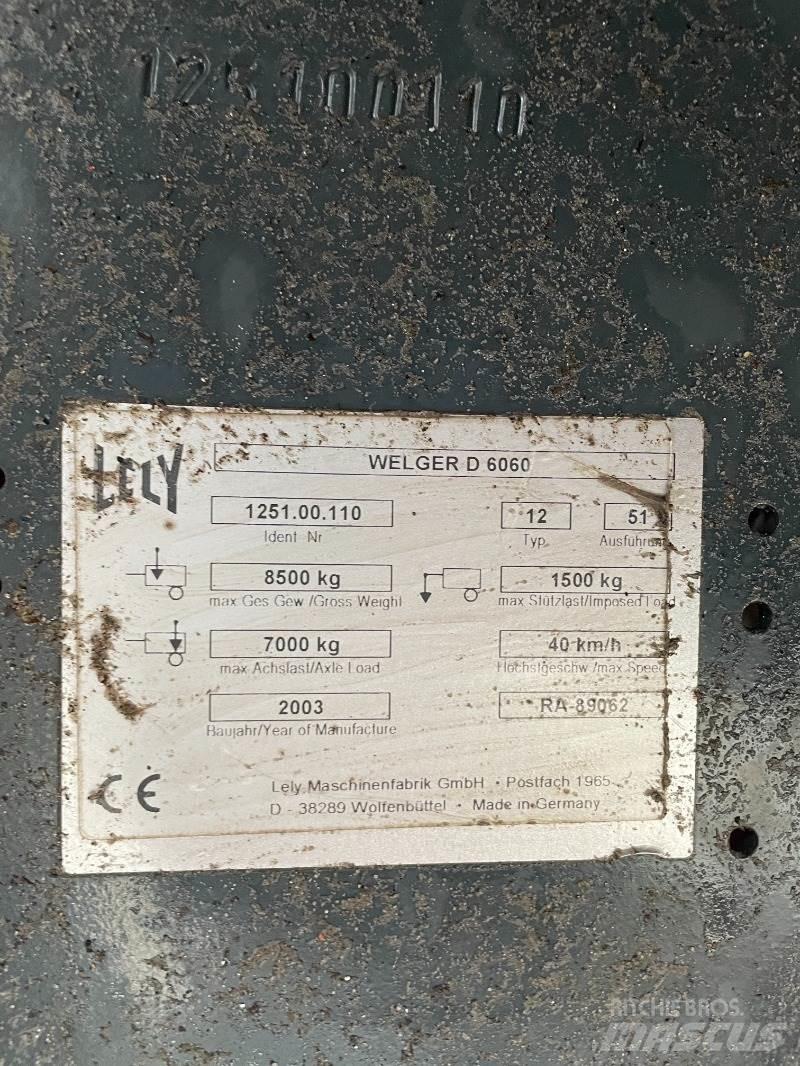 Welger D 6060 Heinapressid