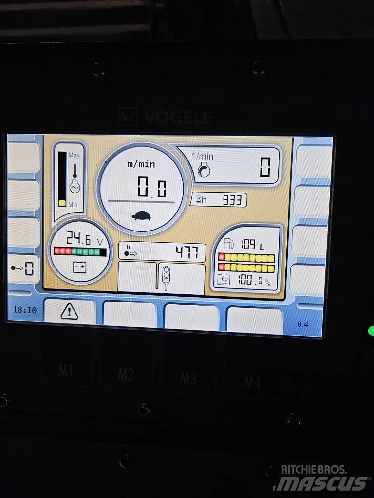 Vögele SUPER 1300-3i Asfaldilaoturid
