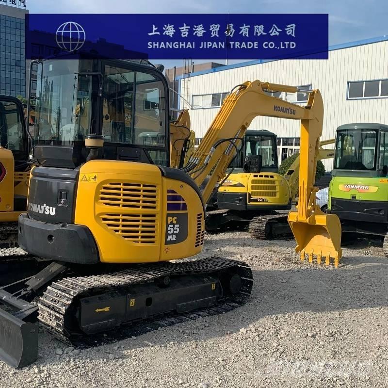 Komatsu PC 55 MR Roomikekskavaatorid