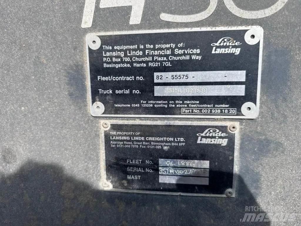 Linde H30D Diiseltõstukid