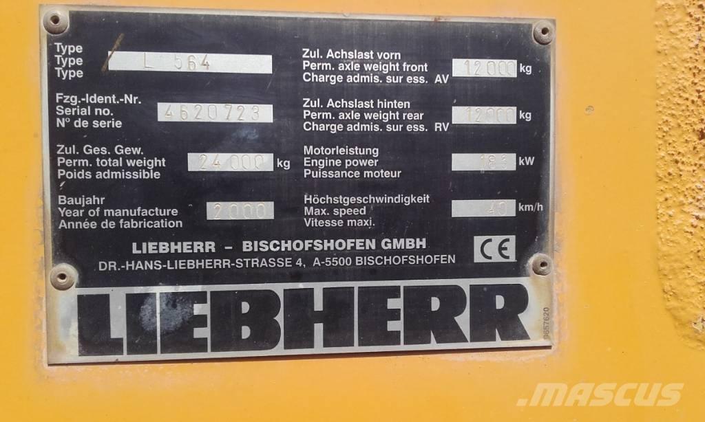 Liebherr L 564 Rataslaadurid
