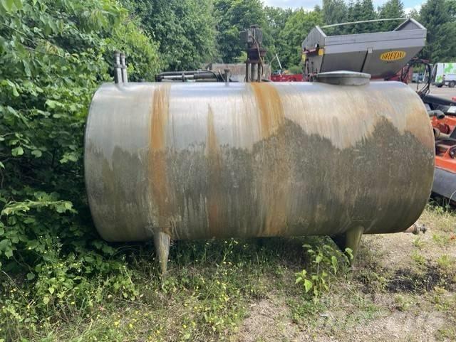  3.000 L rustfri tank Muud põllumajandusmasinad