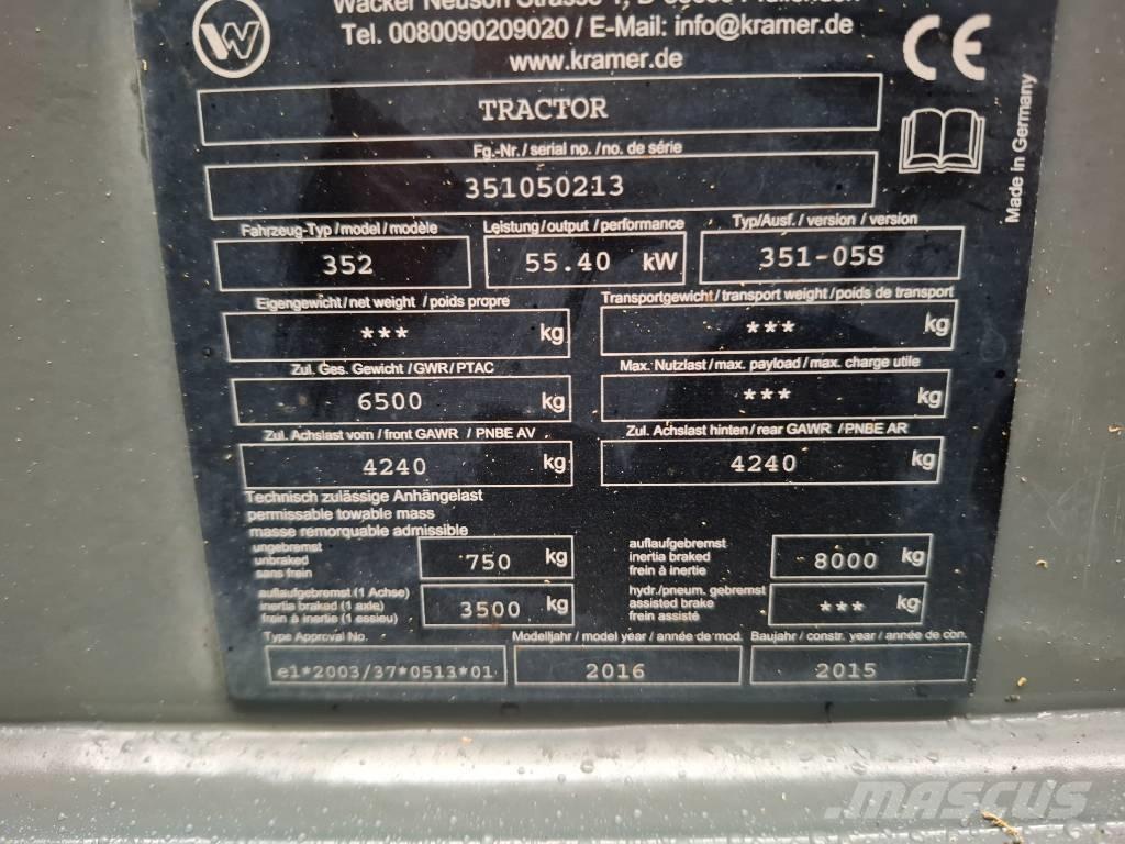 Kramer 8085 Rataslaadurid