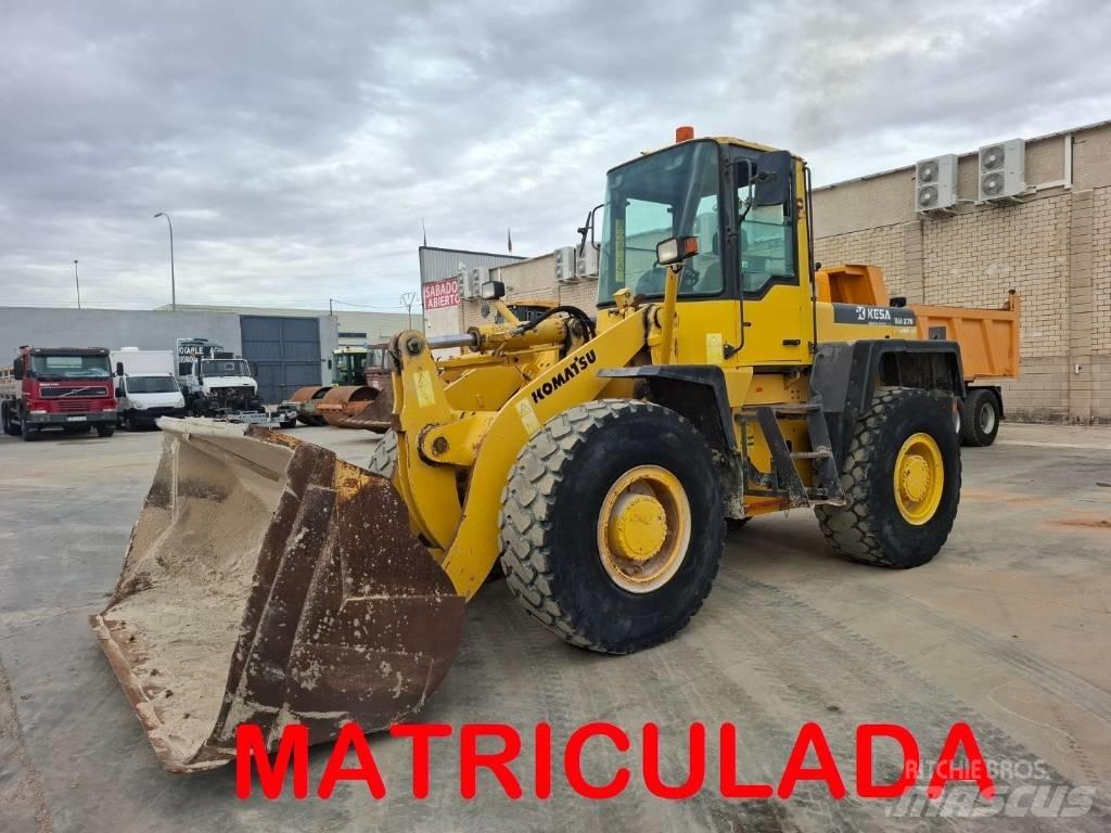 Komatsu WA 270-3 Rataslaadurid