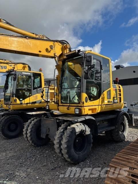 Komatsu PW 148-8 Ratasekskavaatorid