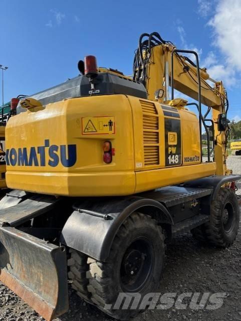 Komatsu PW 148-8 Ratasekskavaatorid