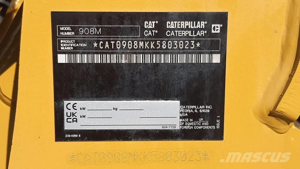 CAT 908M  Cat 908 Rataslaadurid