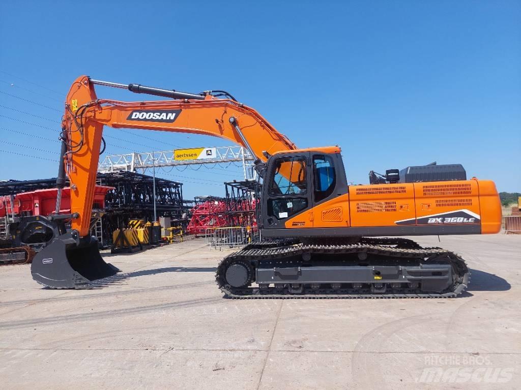 Doosan DX360LC-7M Roomikekskavaatorid