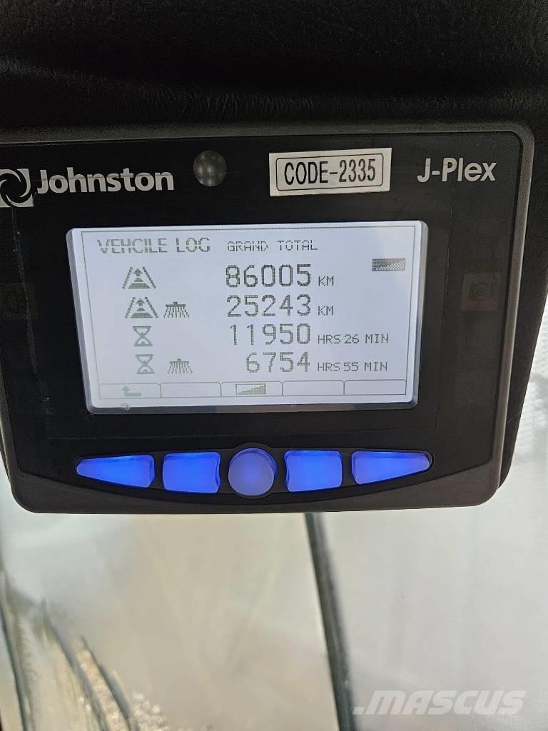 Johnston CN400 Tänavapuhastusmasinad