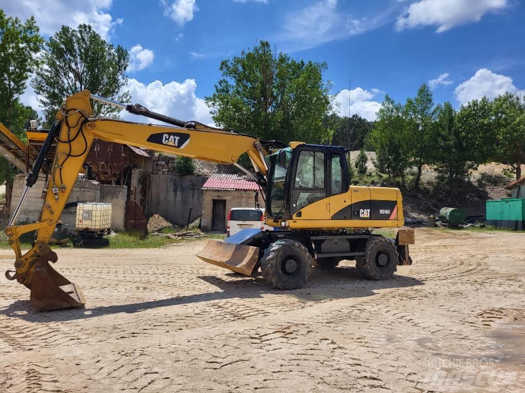 CAT 316d Ratasekskavaatorid