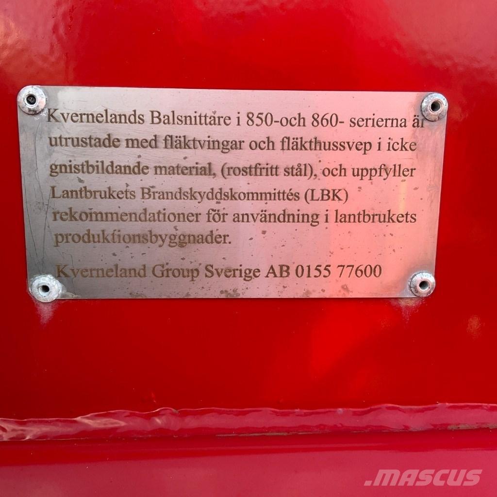 Kverneland 852 Rullipurustid, noad ja lahtirullijad